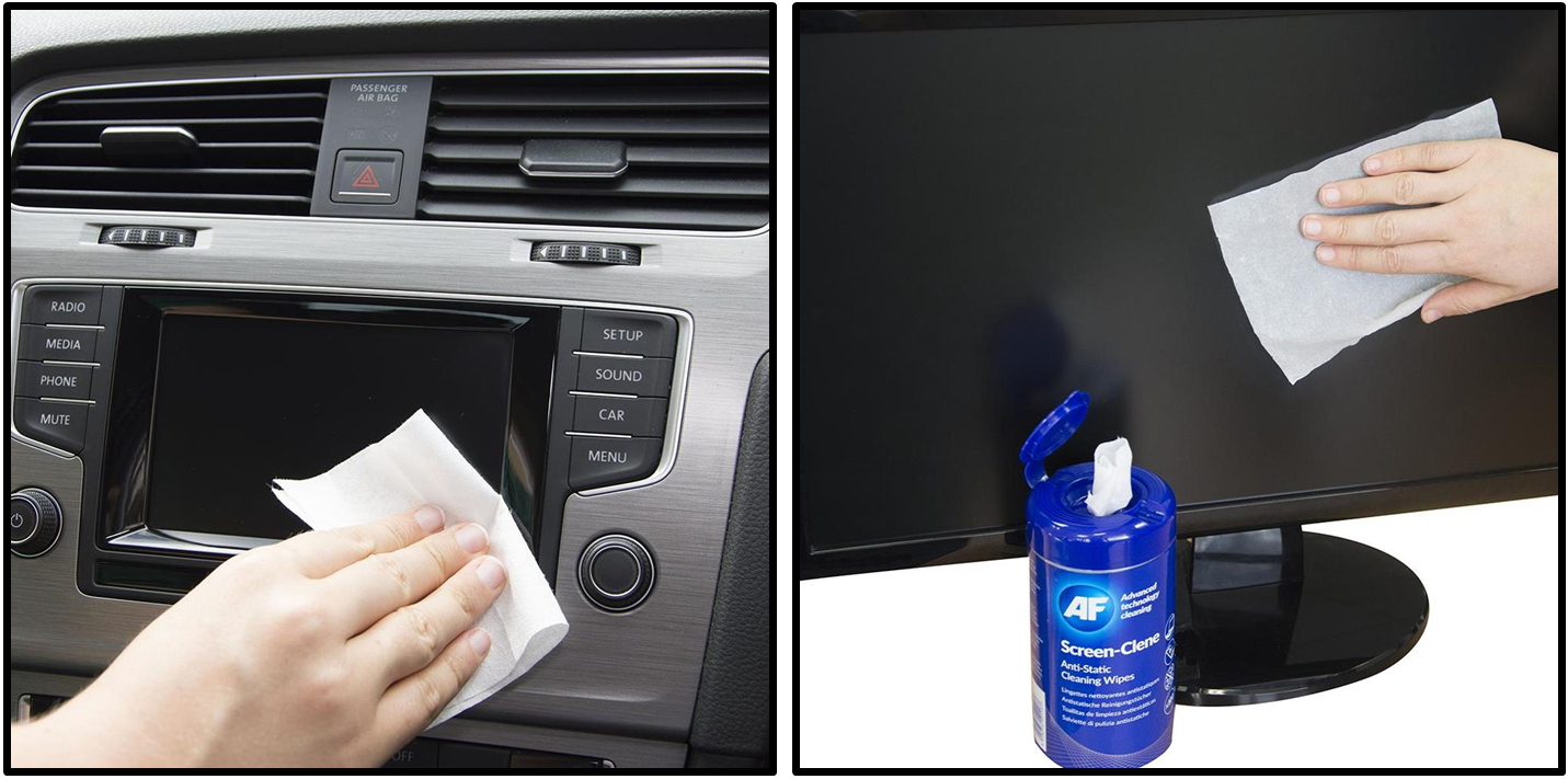 מטליות אנטי סטטיות לניקוי מסכי מחשב - SCR100T